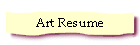 Art Resume